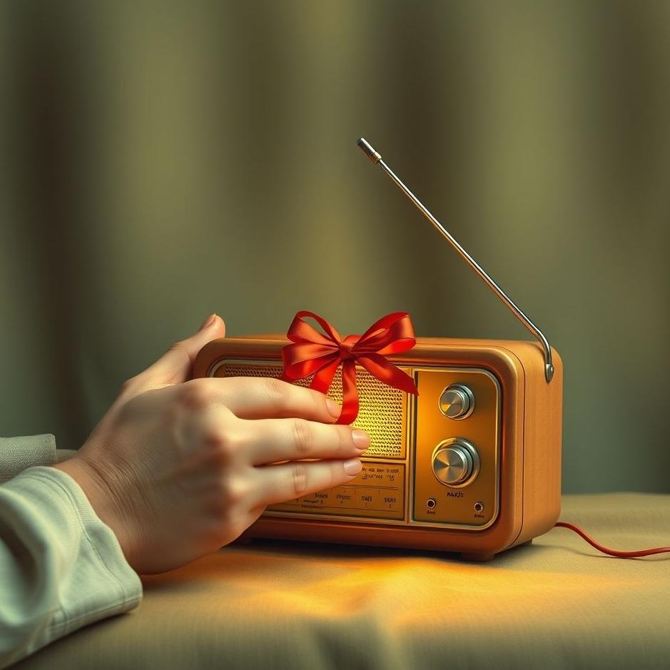 Dream : Receiving a radio as a gift in a dream