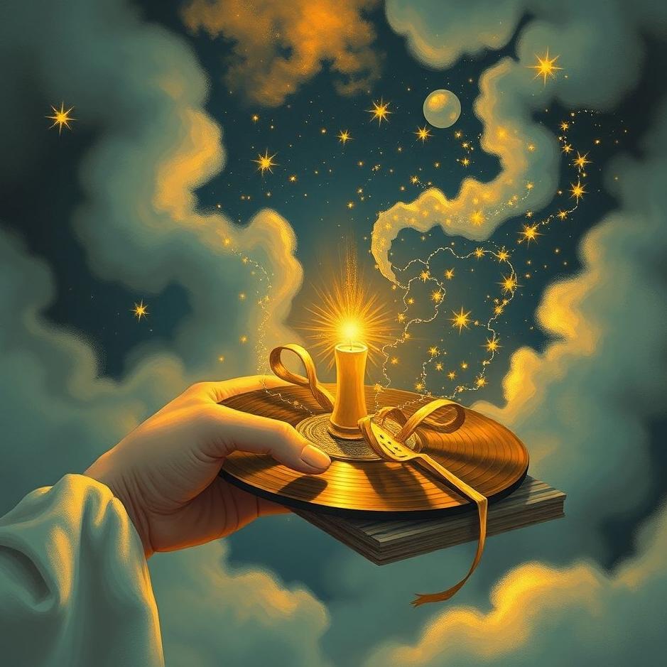 Dream : Receiving a record as a gift in a dream