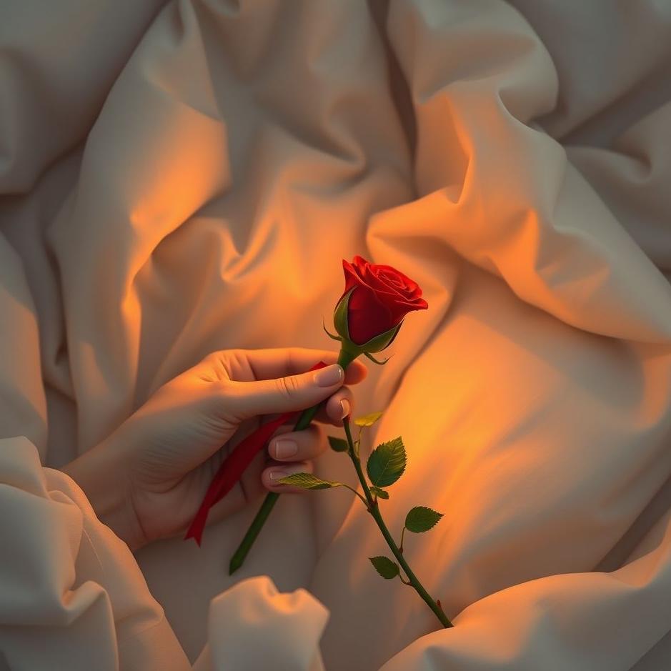 Dream : Receiving a red rose as a gift in a dream