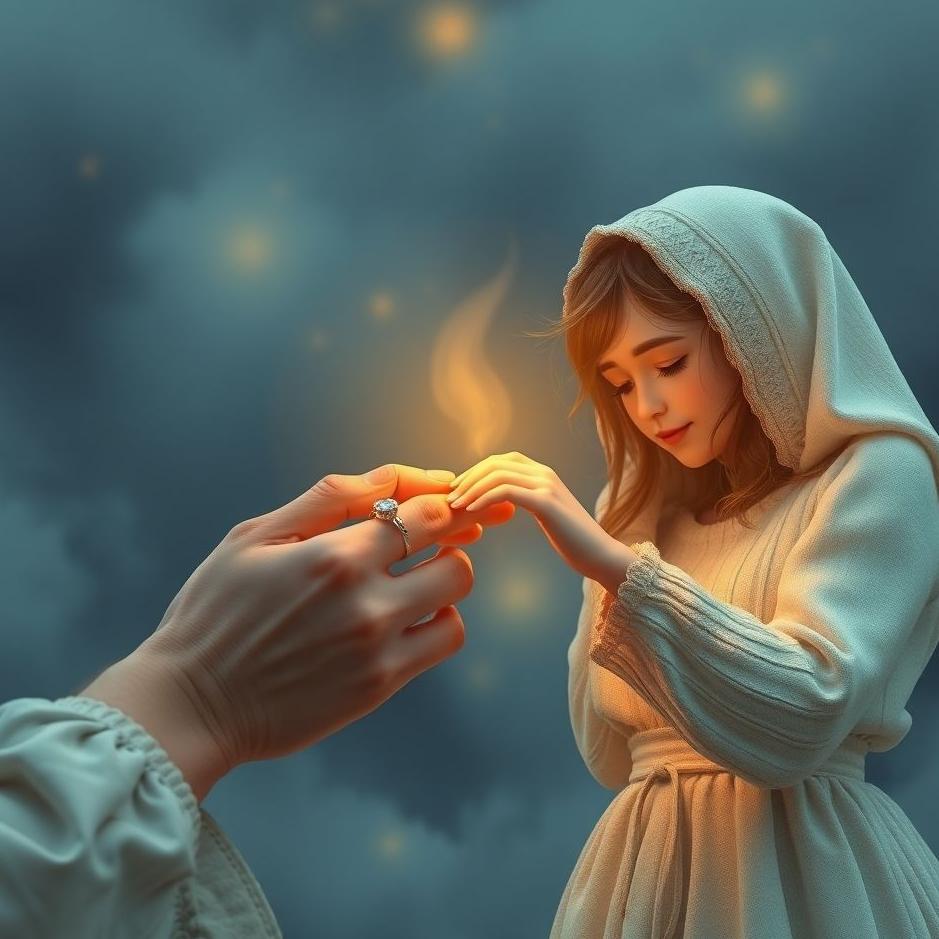 Dream : Receiving a ring from a girl in a dream