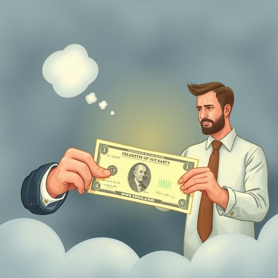 Dream : Receiving a salary from your former boss in a dream