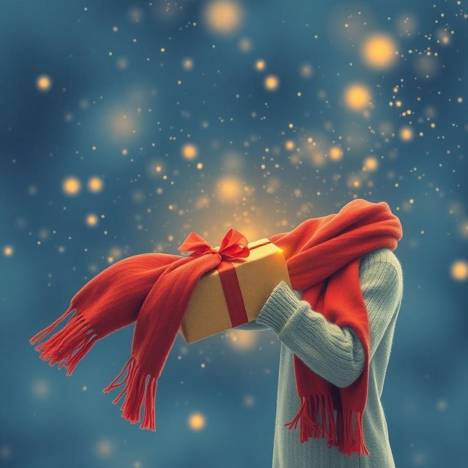 Dream : Receiving a scarf as a gift in a dream