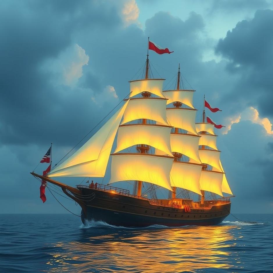 Dream : Receiving a ship as a gift in a dream