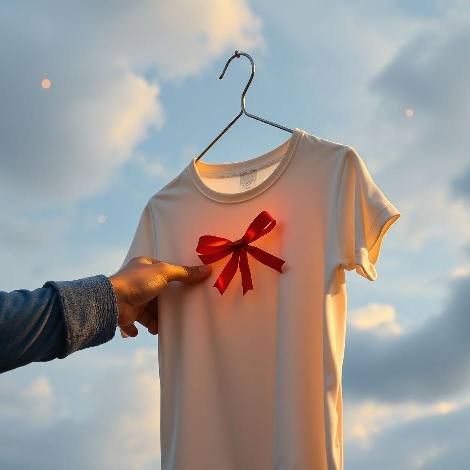 Dream : Receiving a shirt as a gift in a dream