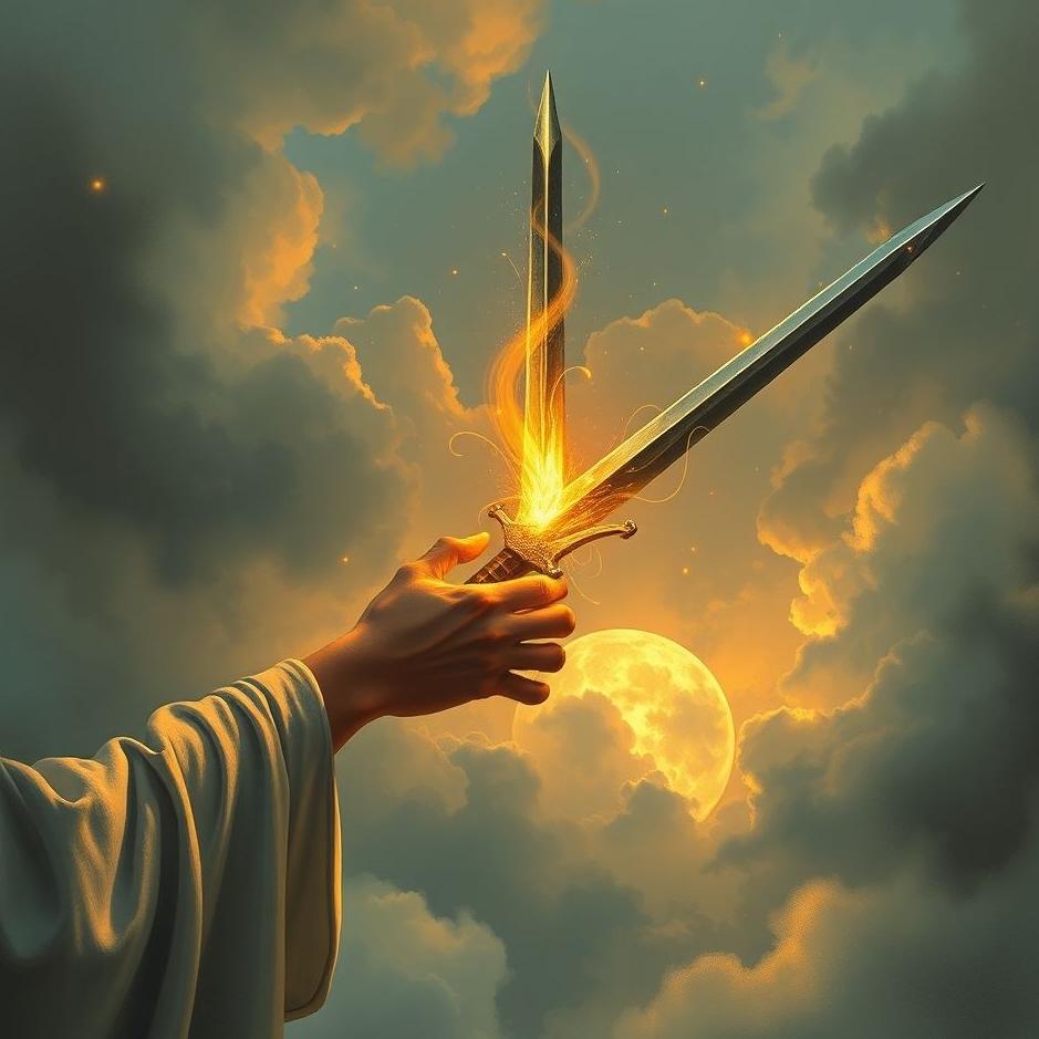 Dream : Receiving a sword as a gift in a dream