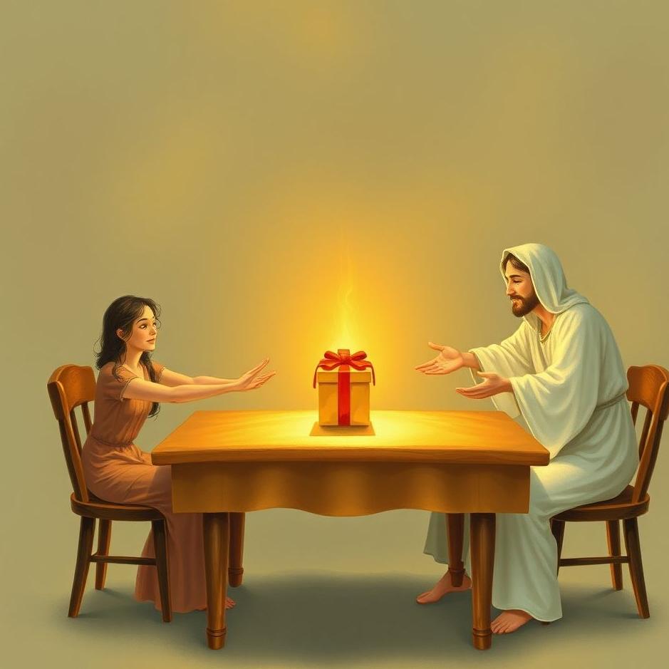 Dream : Receiving a table as a gift in a dream