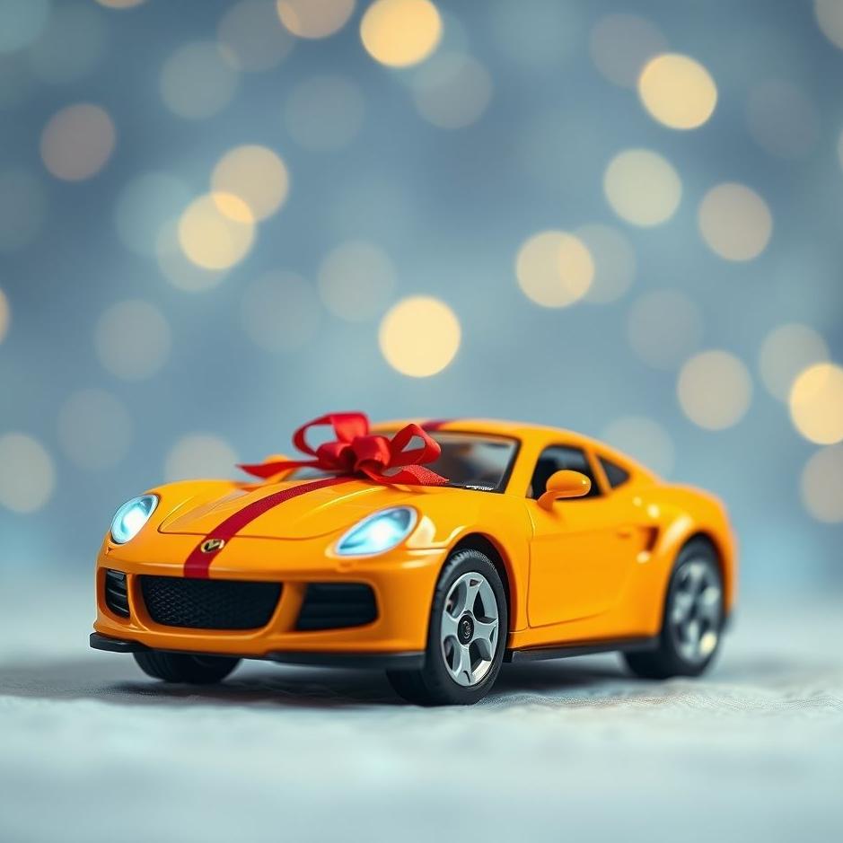 Dream : Receiving a toy car as a gift in a dream