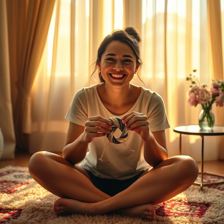 Dream : Receiving a twisted bracelet gift 