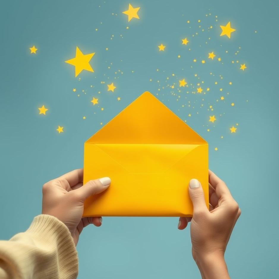 Dream : Receiving a yellow envelope in a dream