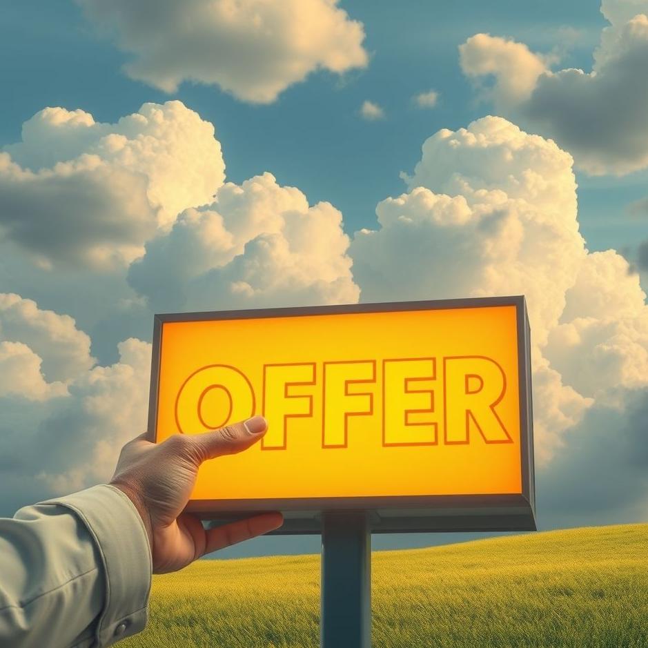 Dream : Receiving an advertising offer in a dream