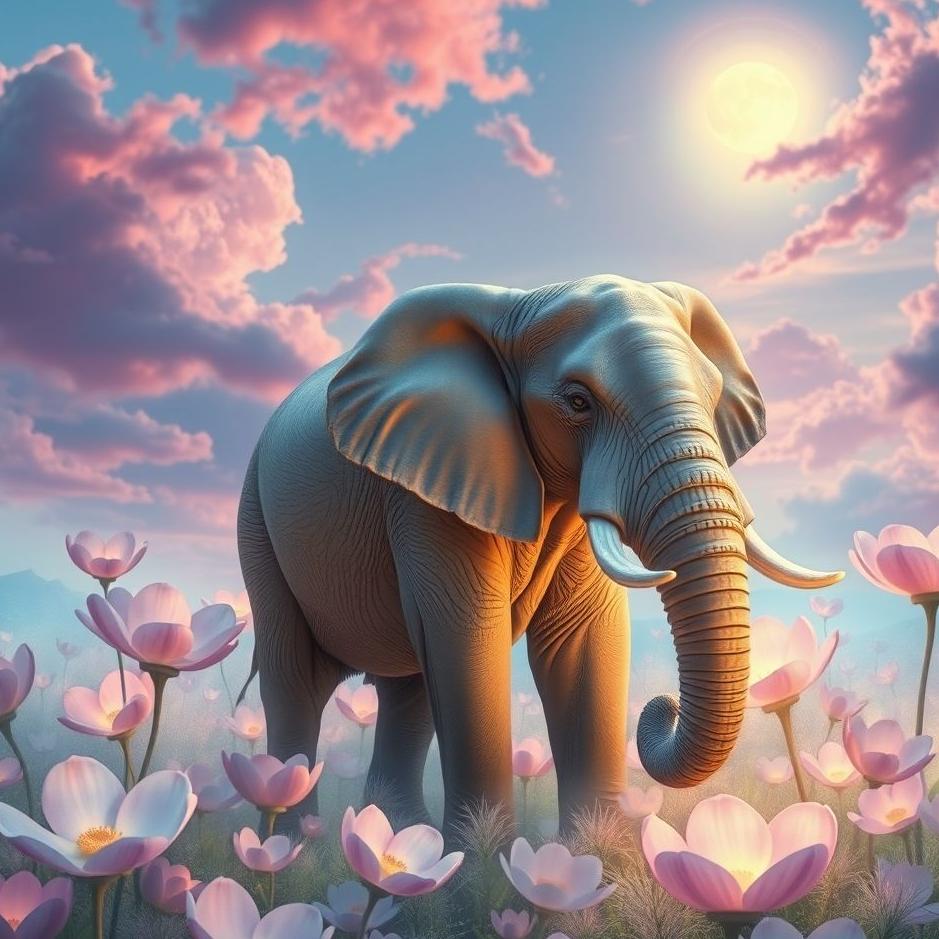 Dream : Receiving an elephant as a gift in a dream