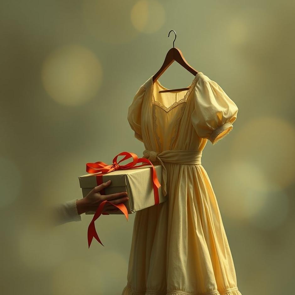 Dream Dictionary : Receiving an old dress as a gift in a dream