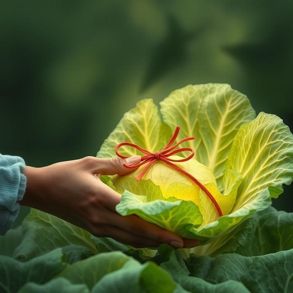 Dream : Receiving cabbage as a gift in a dream