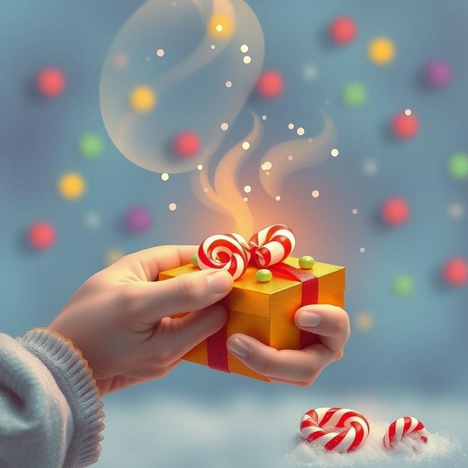 Dream : Receiving candy as a gift in a dream