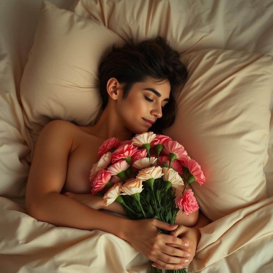Dream : Receiving carnations from your lover in your dream