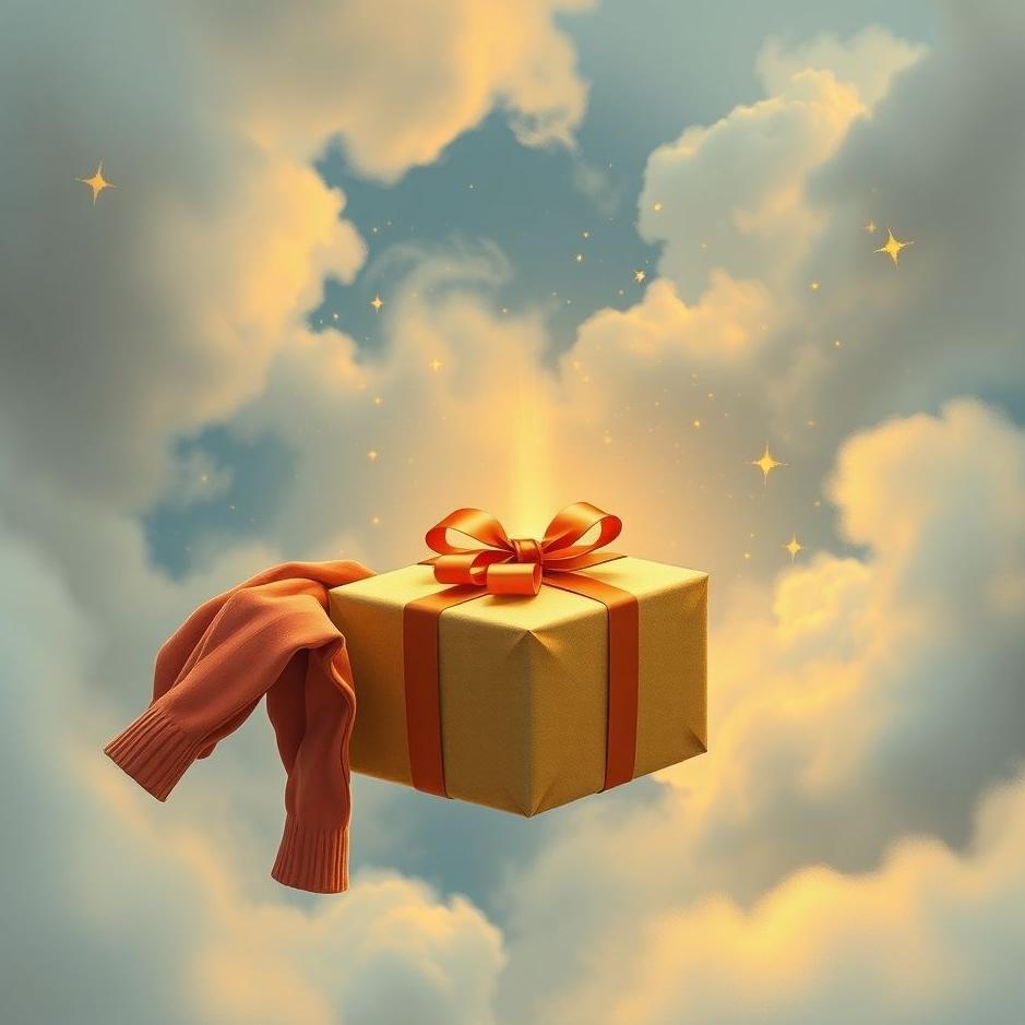 Dream : Receiving clothes as a gift in a dream