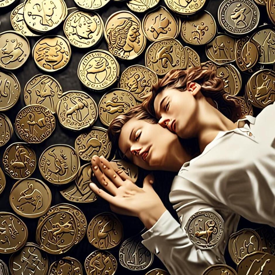 Dream : Receiving coins from your lover in a dream