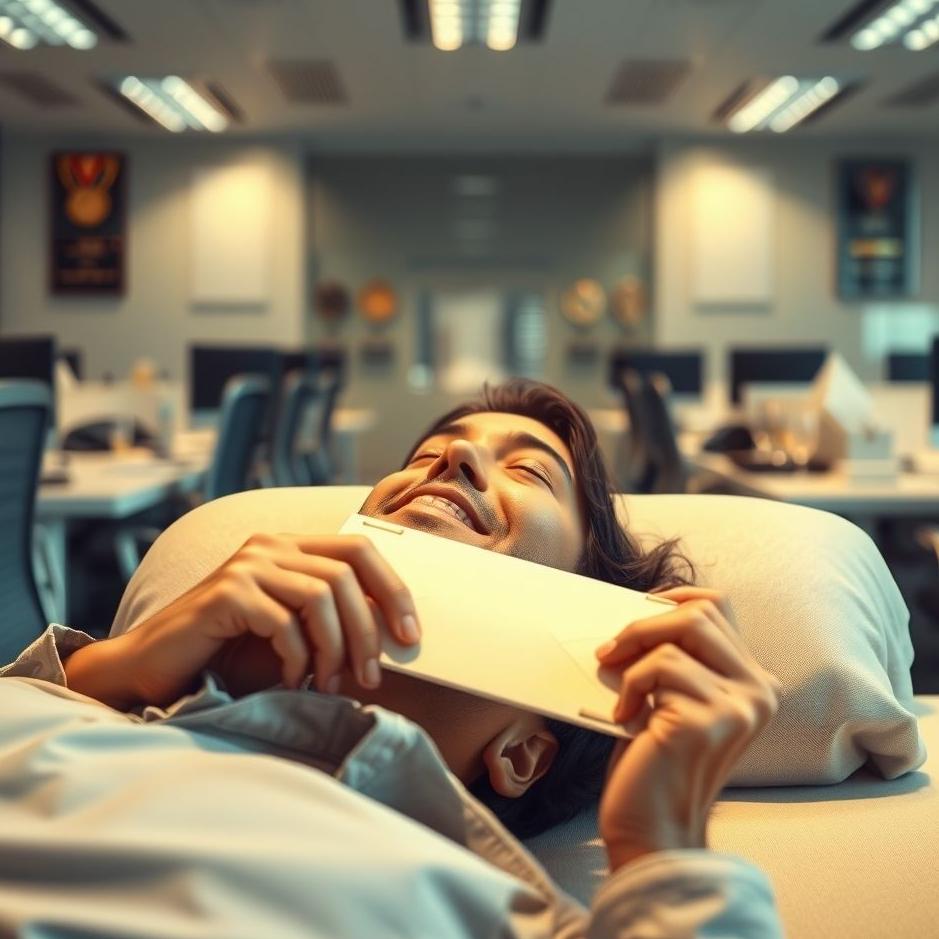 Dream : Receiving compensation from the workplace in a dream