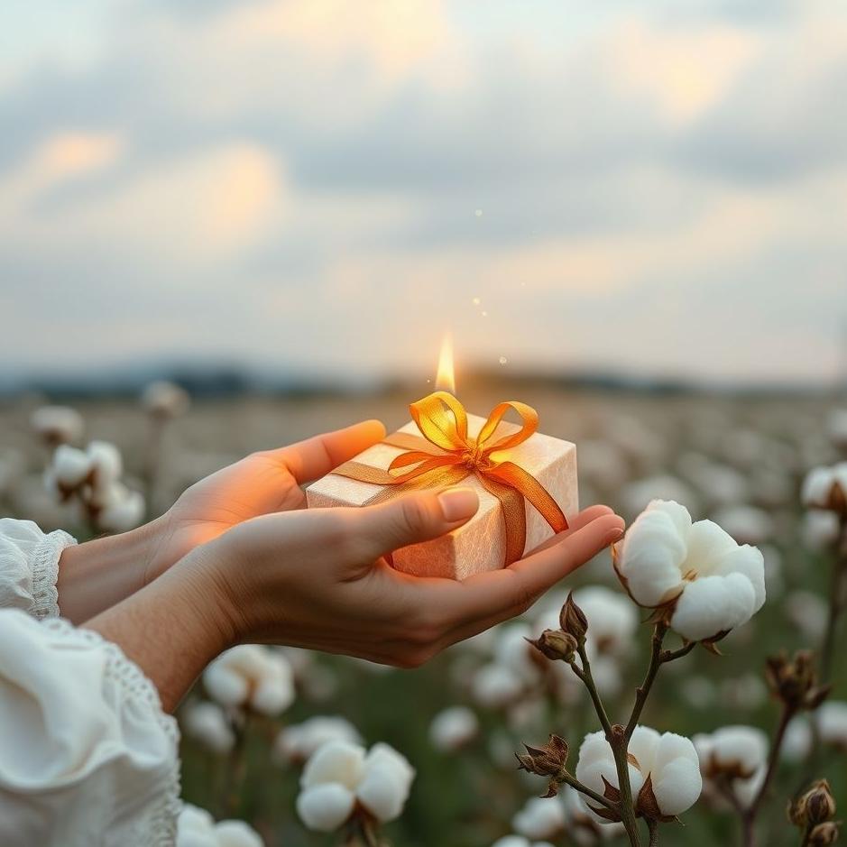 Dream : Receiving cotton as a gift in a dream