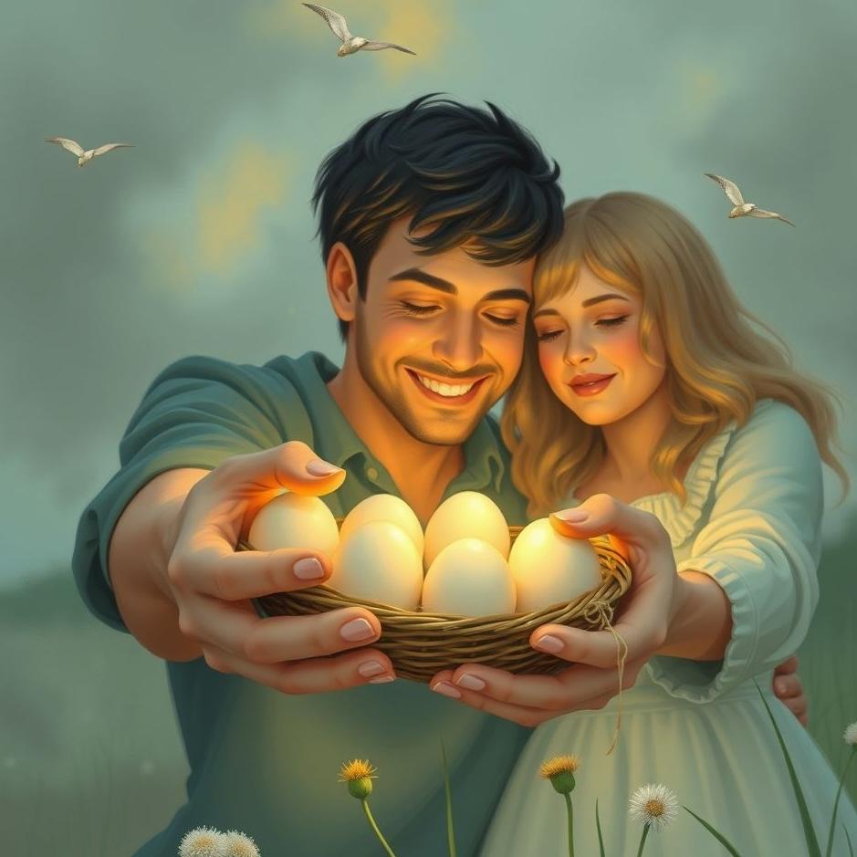 Dream : Receiving eggs from your loved one in a dream