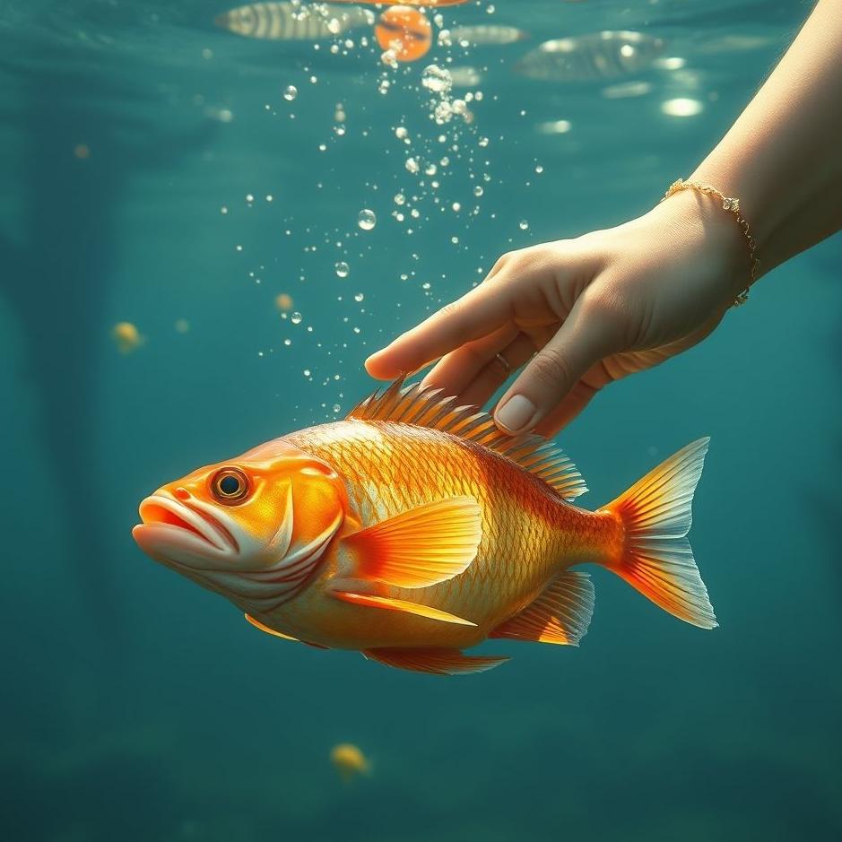 Dream : Receiving fish gifts in a dream