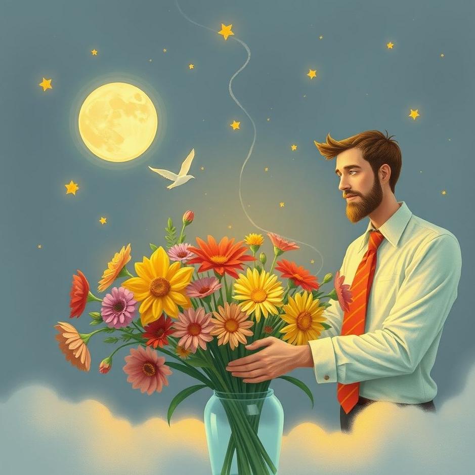 Dream : Receiving flowers from your boss in a dream