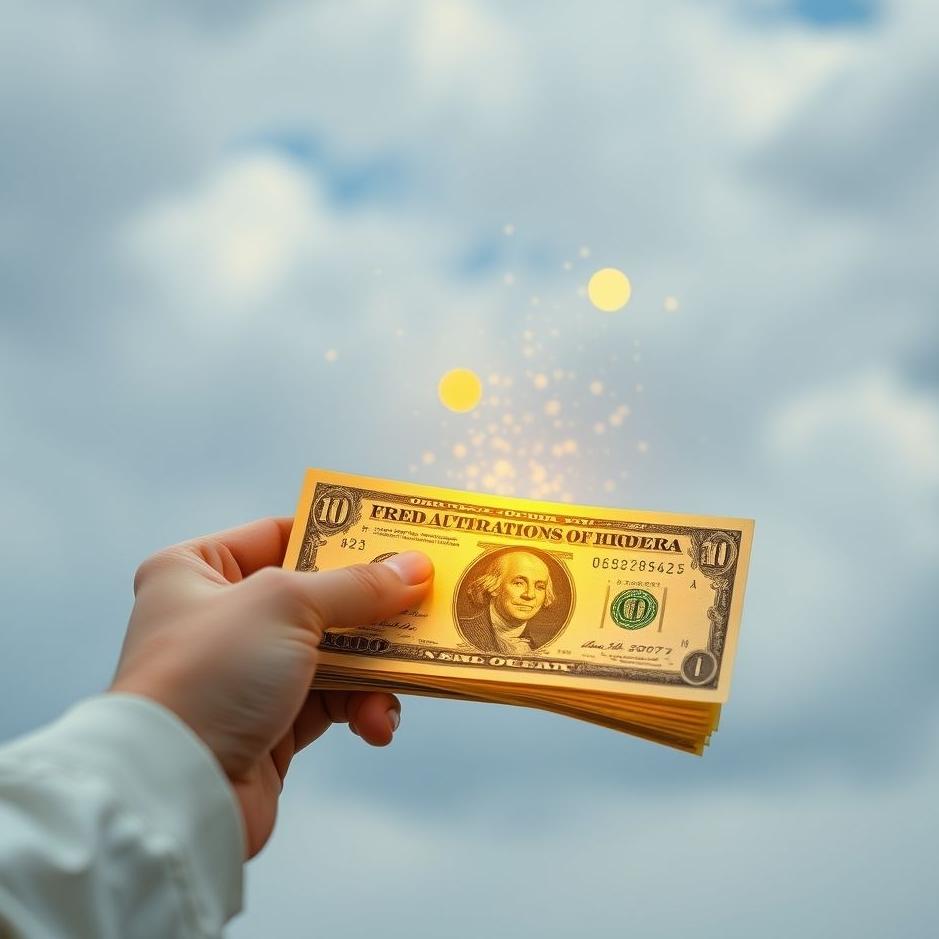 Dream : Receiving free money in a dream