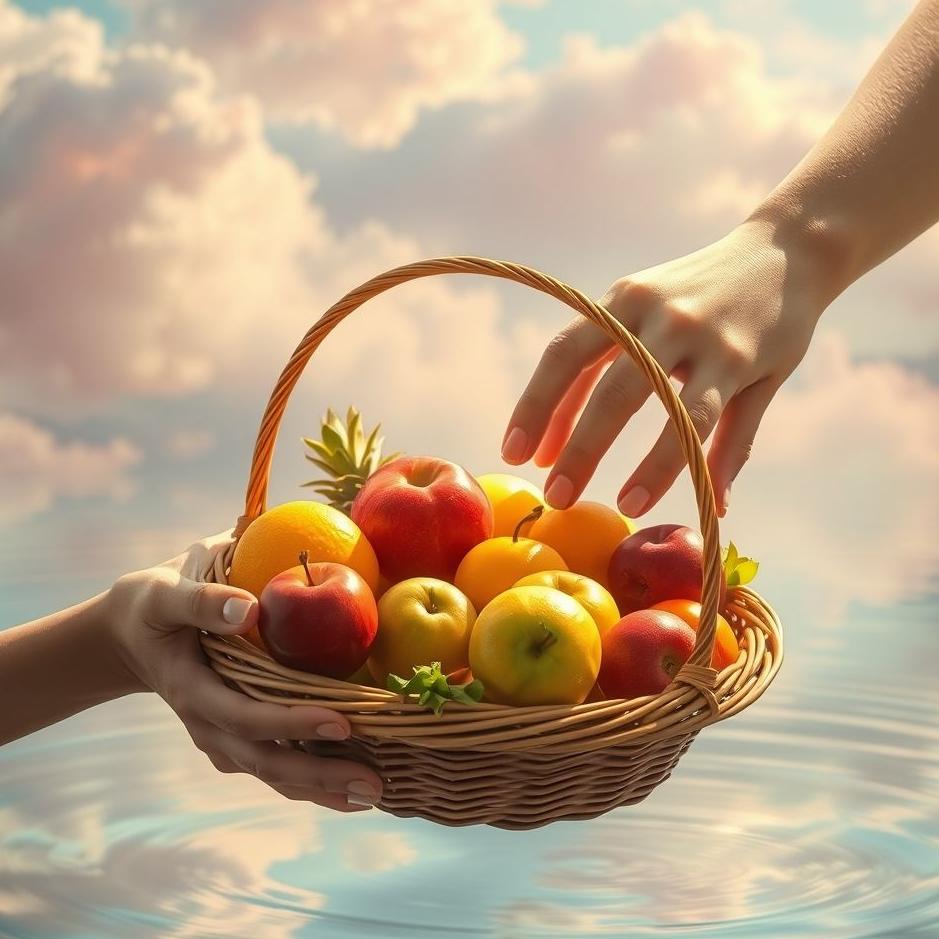 Dream : Receiving fruit as a gift in a dream