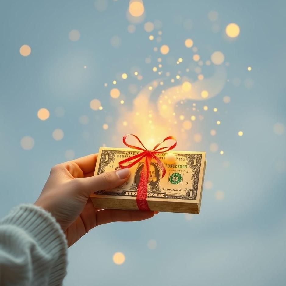Dream : Receiving gift money in a dream