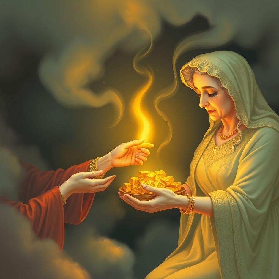 Dream : Receiving gold from mother-in-law in a dream