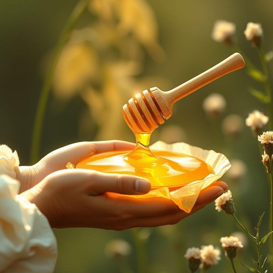 Dream : Receiving honey as a gift in a dream