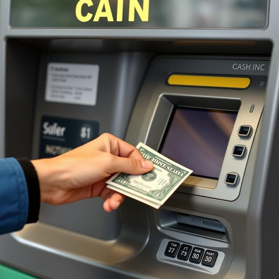 Dream : Receiving money from a cash machine