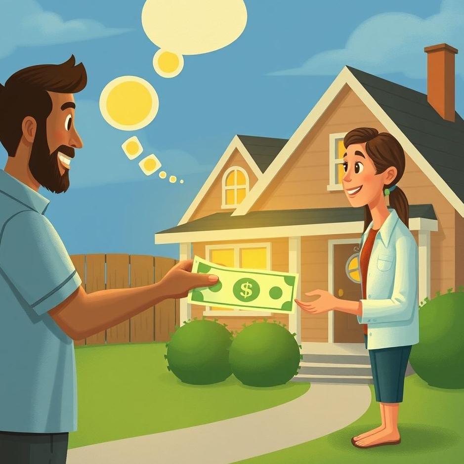 Dream : Receiving money from a neighbor in a dream