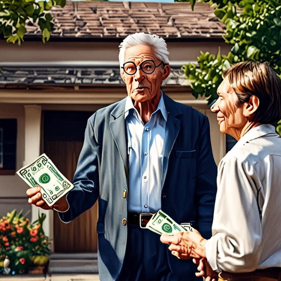 Dream Dictionary : Receiving money from an old neighbor in a dream