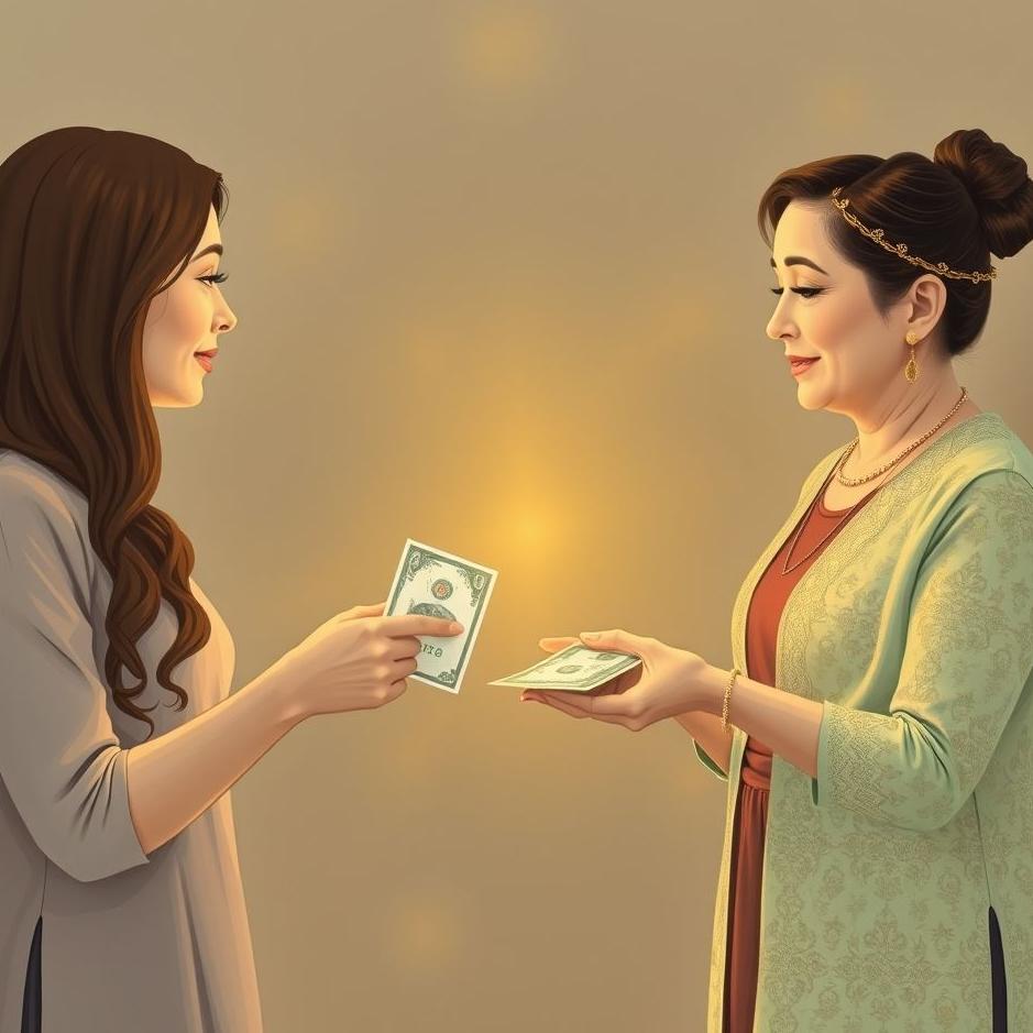 Dream : Receiving money from sister-in-law in a dream
