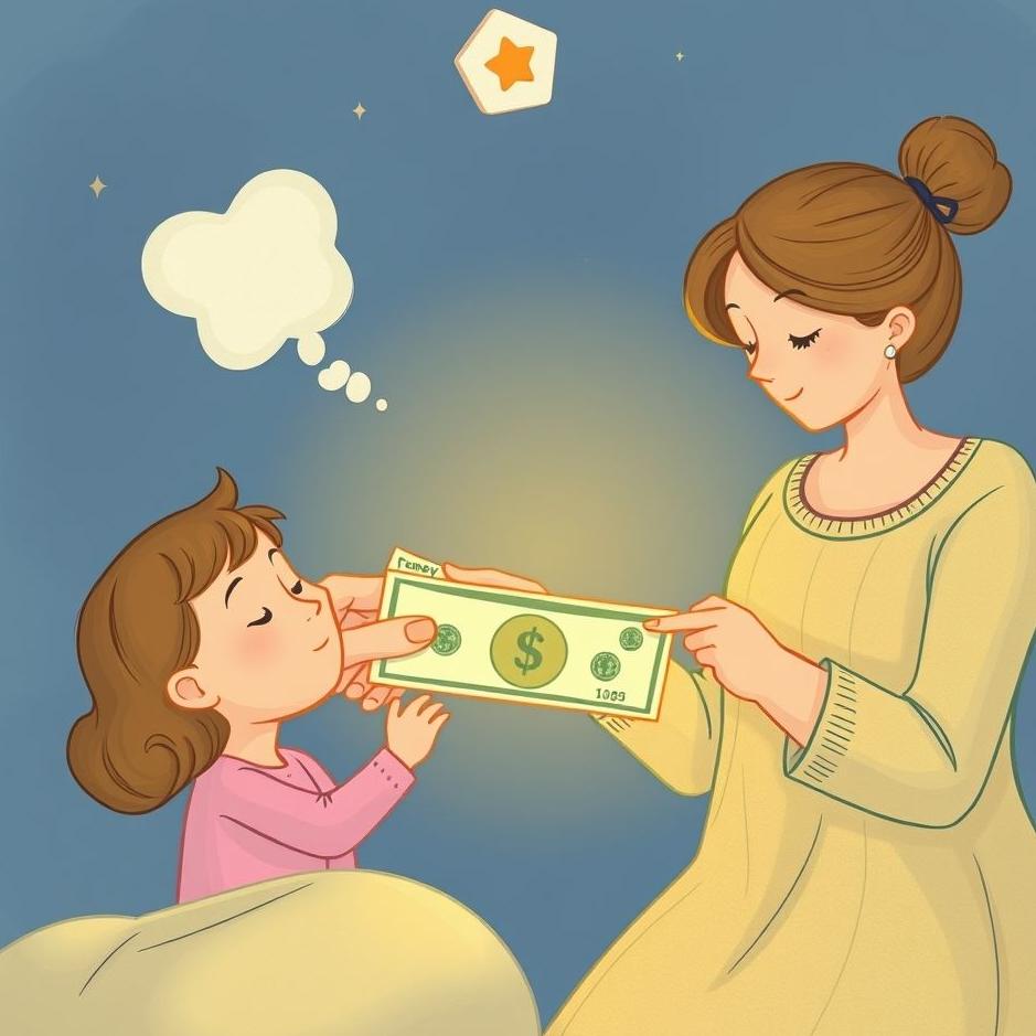 Dream : Receiving money from your daughter in a dream