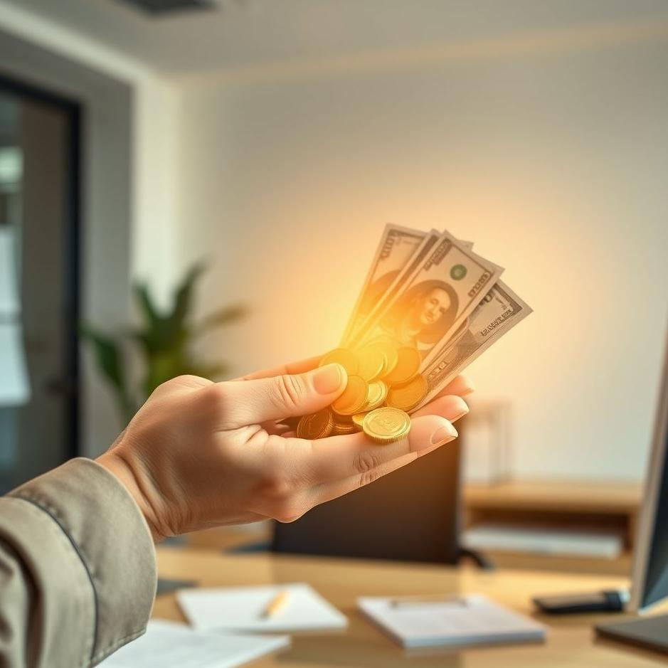 Dream : Receiving money in return for work in a dream