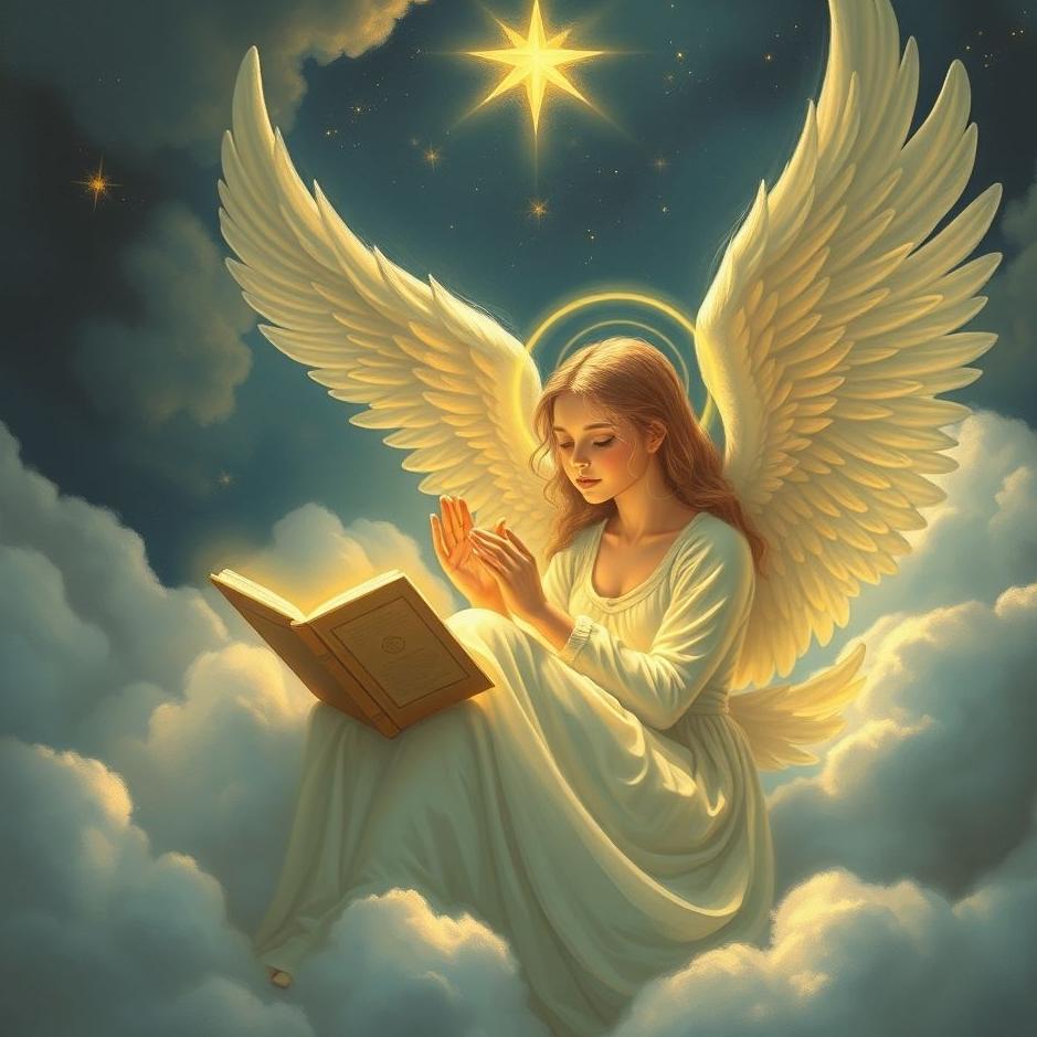 Dream : Receiving news from an angel in a dream