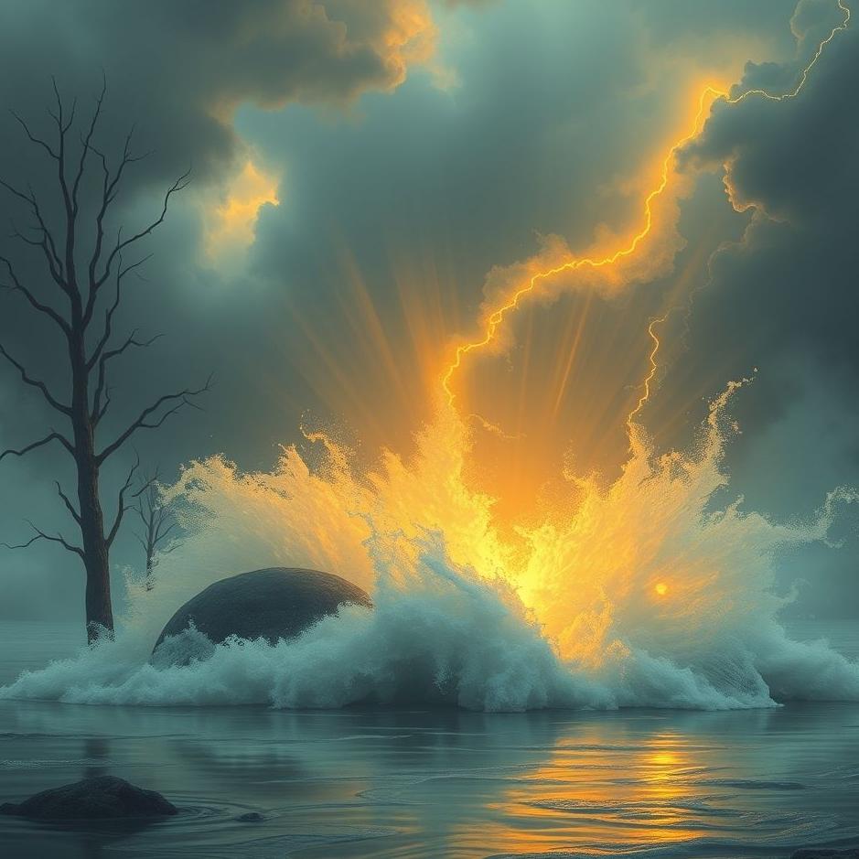 Dream : Receiving news of a flood in a dream