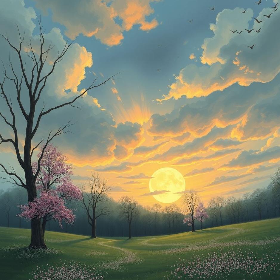 Dream : Receiving news of April in a dream