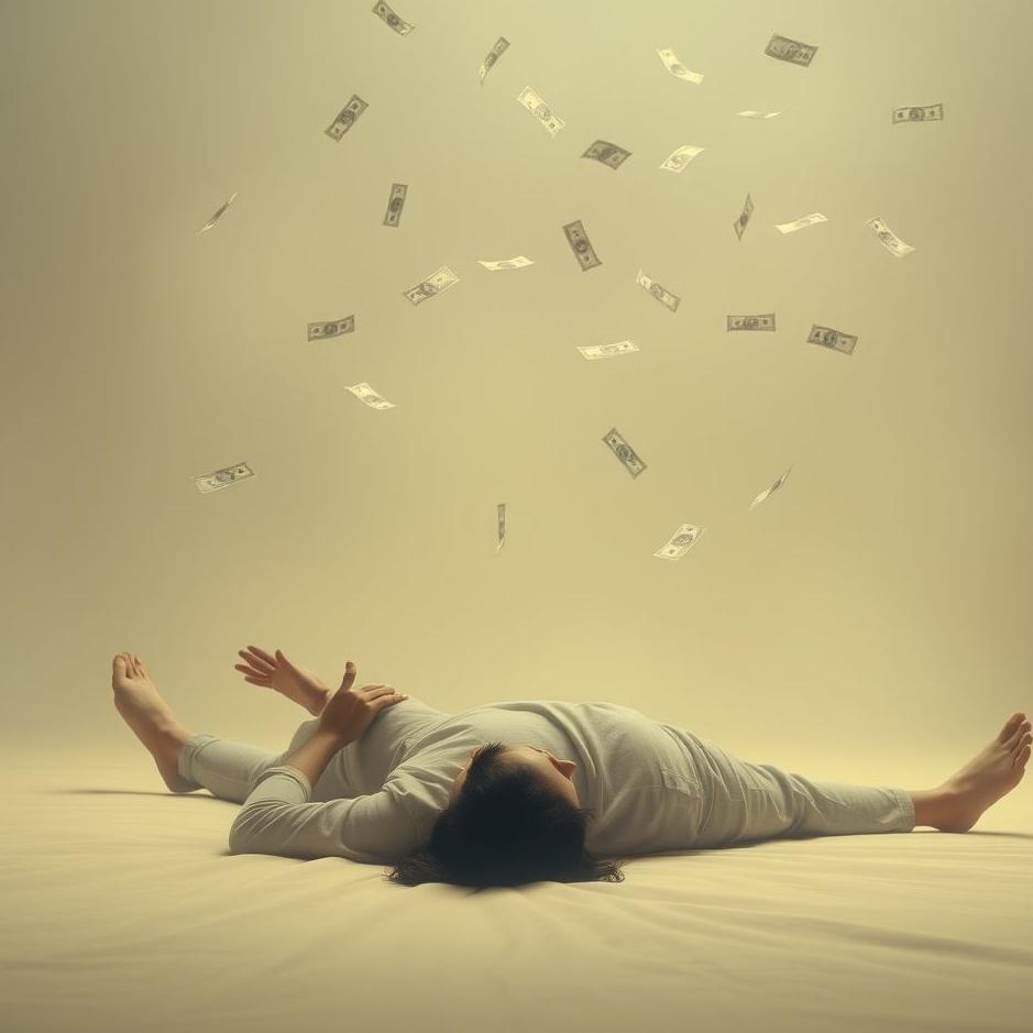 Dream : Receiving paper money from the ground in a dream