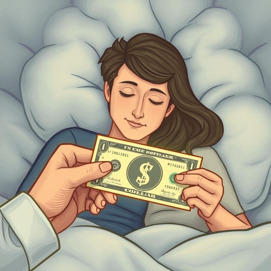 Dream : Receiving paper money from your ex-wife in a dream