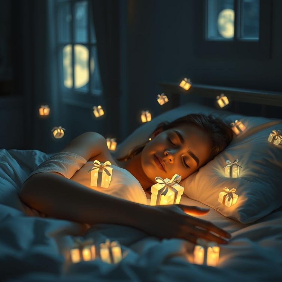 Dream : Receiving small gifts in a dream