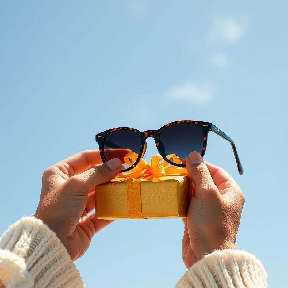 Dream : Receiving sunglasses as a gift in a dream