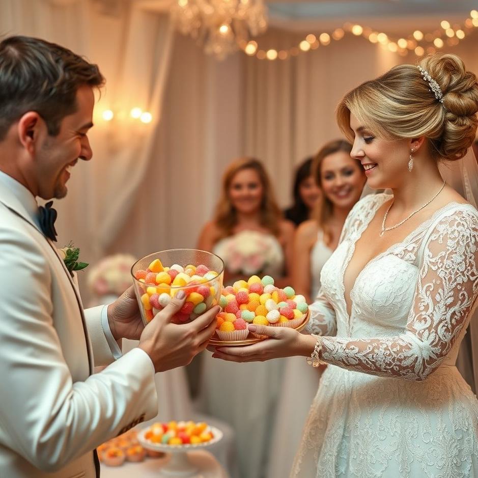 Dream : Receiving wedding candy in a dream