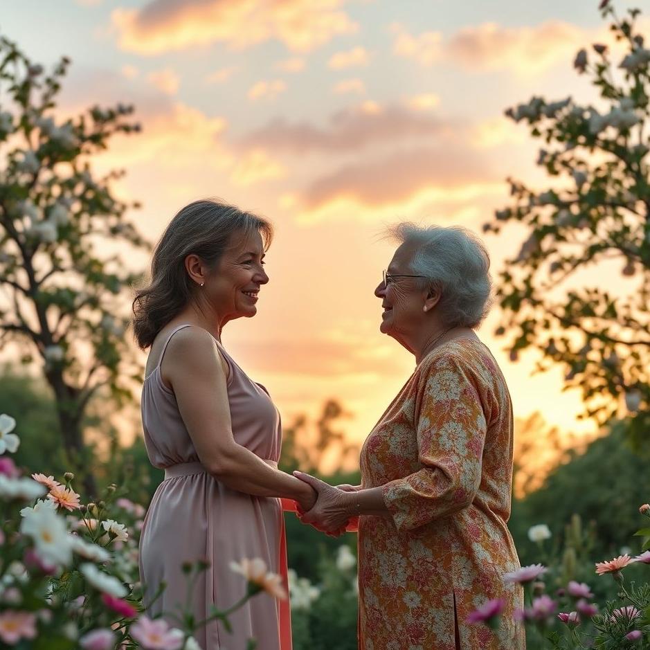 Dream : Reconciliation with an estranged mother-in-law in a dream