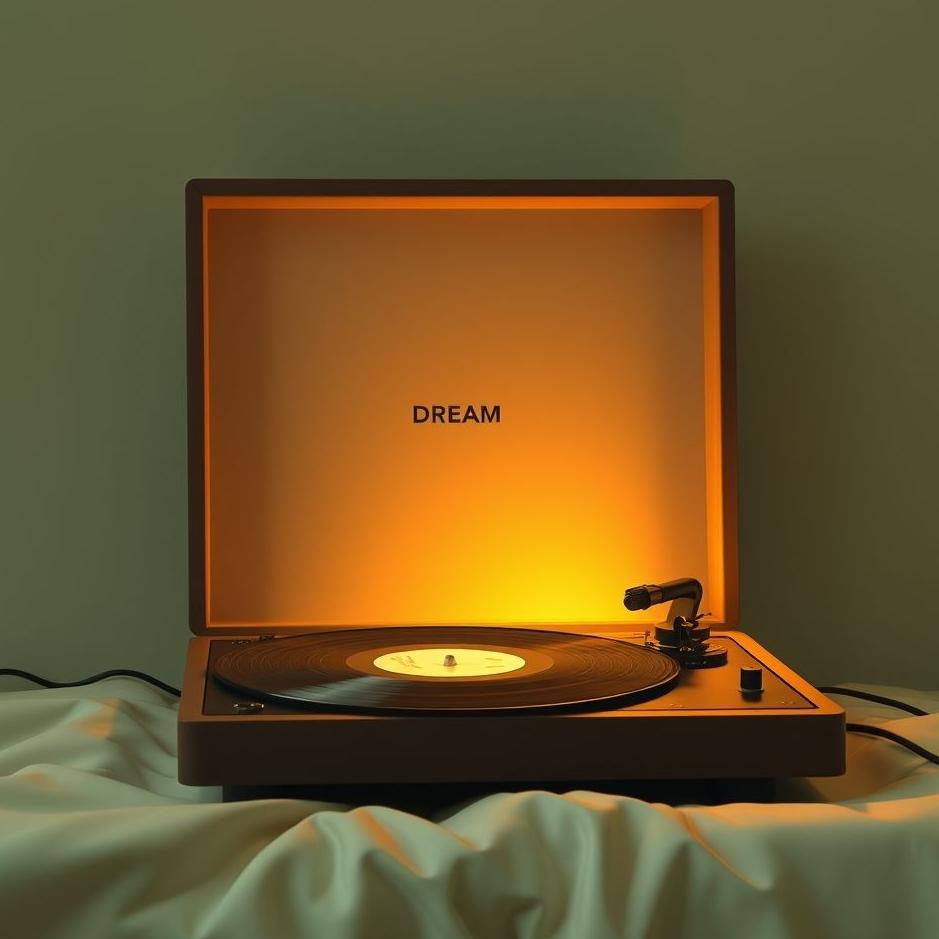 Dream : Record player in a dream