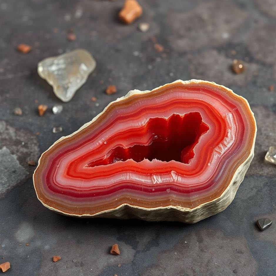 Dream : Red agate in a dream
