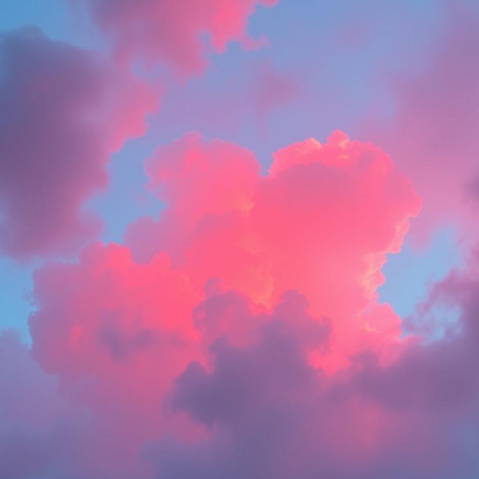 Dream : Red and blue colors in a dream