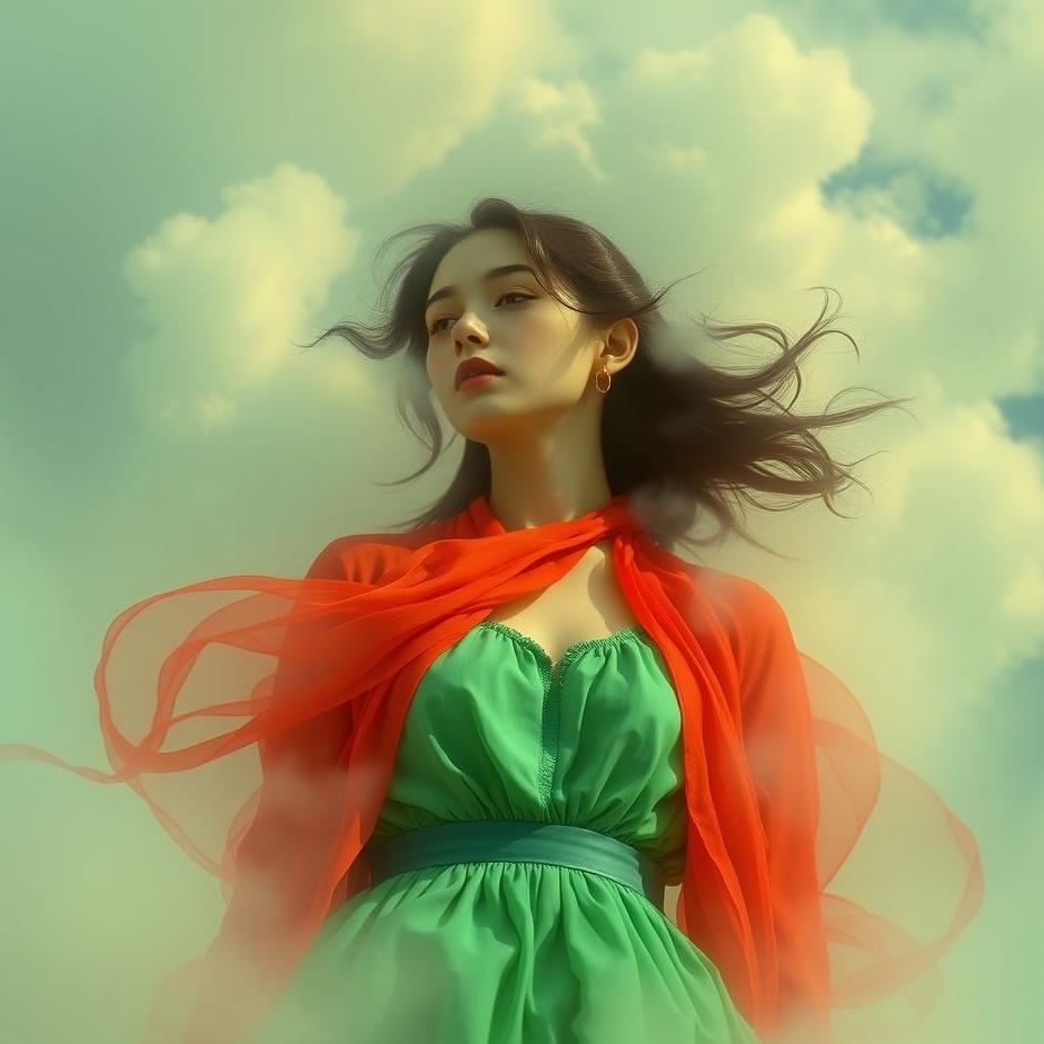 Dream : Red and green clothes in a dream